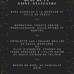 Menu La Ferme Medina Marrakech December 2023 271910-384900